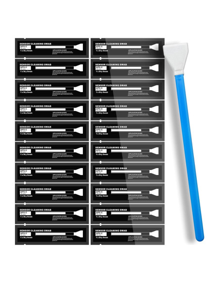 Hisopos de Limpieza AAWipes para Sensores APS-C - 20 Unidades
