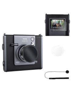 Protector de Pantalla y Tapa de Lente HIYQIN para Fujifilm Instax Wide EVO