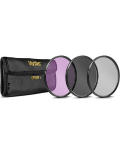 Juego de Filtros 72mm Big Mike's 7 Piezas UV CPL Macro 2