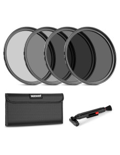 Kit de Filtros ND 72mm NEEWER con Bolígrafo de Limpieza