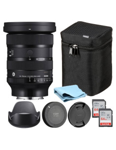 Lente Sigma 24-70mm f/2.8 DG DN II Art para Sony E - Paquete Completo