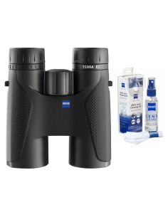 Binoculares Zeiss 10x42 Terra ED Negro + Kit de Limpieza