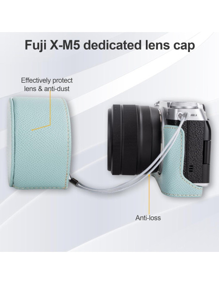 Funda Protectora Media para Cámara Fujifilm X-M5 - Azul