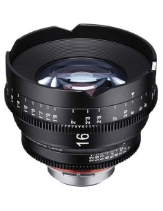 Lente de Cine XEEN 16mm T2.6 Rokinon + Micrófono Rode + 128GB 2