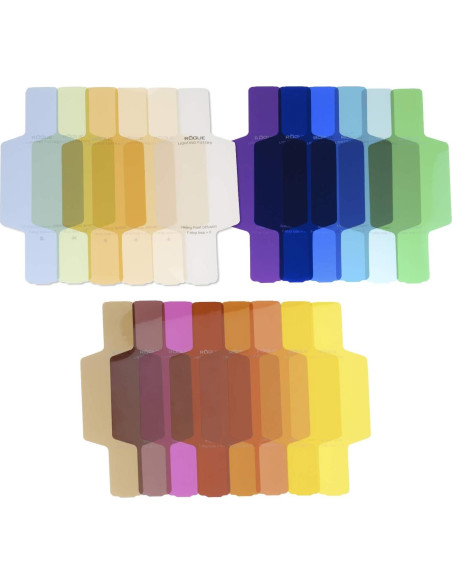 Geles Flash Rogue - Kit de 20 Filtros de Iluminación para Speedlights