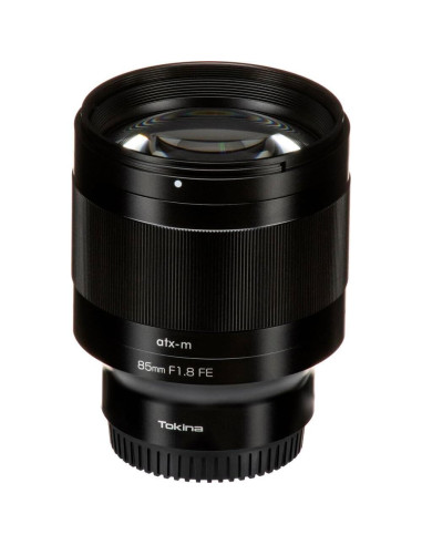 Lente Tokina ATX-m 85mm f/1.8 FE para Sony E + Accesorios