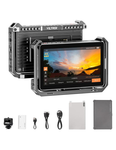 Monitor de Cámara VILTROX DC-X2 6" 4K HDMI 2000 nits