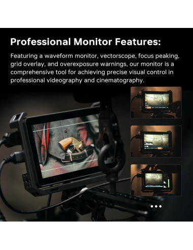 Monitor de Cámara VILTROX DC-X2 6" 4K HDMI 2000 nits