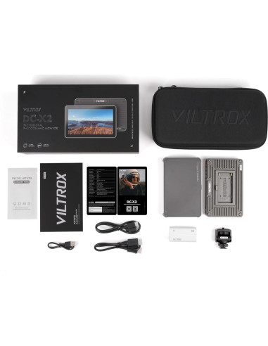 Monitor de Cámara VILTROX DC-X2 6" 4K HDMI 2000 nits