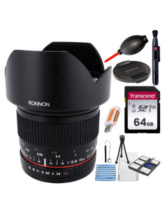 Lente Rokinon 10mm f/2.8 ED AS NCS CS para Fujifilm X
