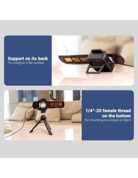 Kit Luz LED Digitalización Diapositivas JJC 10 Niveles Brillo