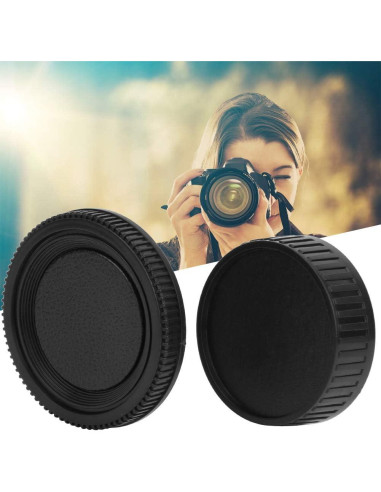 Kit de tapas de lente para cámara Minolta MD - 3 piezas