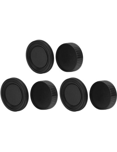 Kit de tapas de lente para cámara Minolta MD - 3 piezas