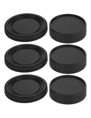 Kit de tapas de lente para cámara Minolta MD - 3 piezas