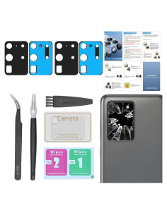 Reemplazo Cristal Lente Cámara Samsung Galaxy S20 Ultra - 2 Piezas