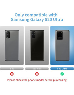 Reemplazo Cristal Lente Cámara Samsung Galaxy S20 Ultra - 2 Piezas 2