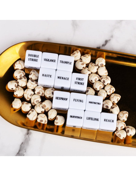 48 Piezas Contadores de Dados MTG LAMJAM Acrílico 16mm