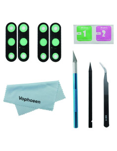 Reemplazo Lente de Cristal Cámara Samsung Galaxy Note 10/10 Plus - 2 Pcs con Adhesivo