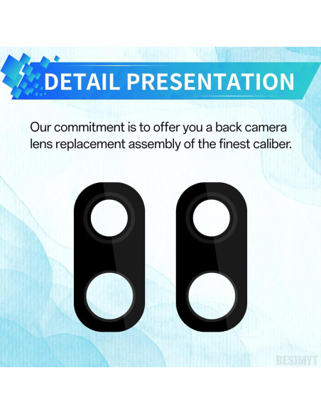 Reemplazo Lente Cámara Trasera Samsung Galaxy A20 + Kit Herramientas