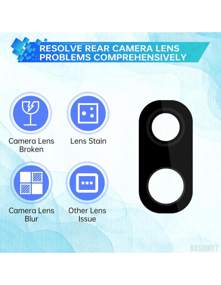 Reemplazo Lente Cámara Trasera Samsung Galaxy A20 + Kit Herramientas