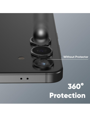 Protector de Lente de Cámara FLOLAB para Samsung Galaxy S25 - Antirreflectante, Vidrio Templado, Fácil Instalación