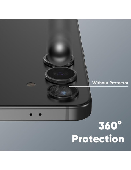 Protector de Lente de Cámara FLOLAB para Samsung Galaxy S25 - Antirreflectante, Vidrio Templado, Fácil Instalación