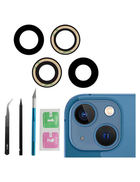 Reemplazo Lente de Cristal Cámara Trasera iPhone 13 Mini Dogxiong