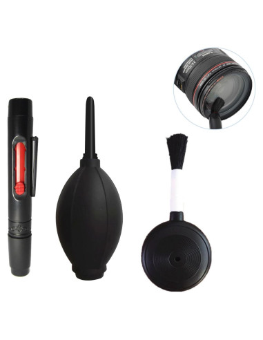Kit de Limpieza de Lentes de Cámara YAFIYGI 3 Piezas