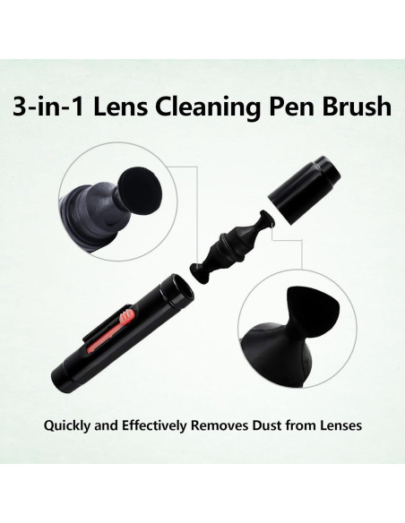 Kit de Limpieza de Lentes de Cámara YAFIYGI 3 Piezas