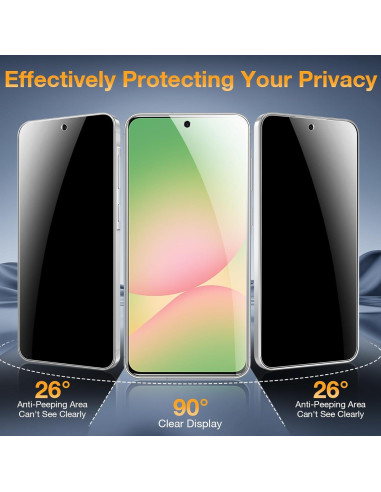 Protector de Pantalla Privado y Lente para Samsung Galaxy A56