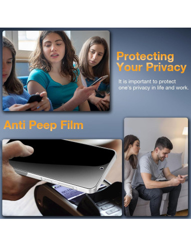 Protector de Pantalla Privado y Lente para Samsung Galaxy A56