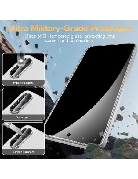 Protector de Pantalla Privado y Lente para Samsung Galaxy A56