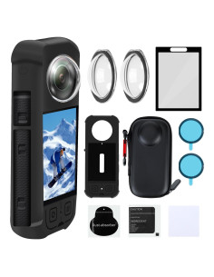 Kit de Accesorios Protectores Vasgather para Insta 360 X3
