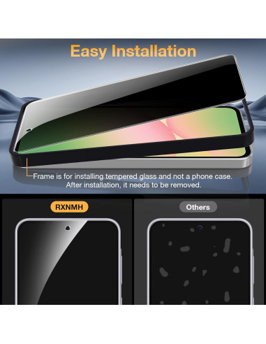 Protector de Pantalla Privado y Lente para Samsung Galaxy A56