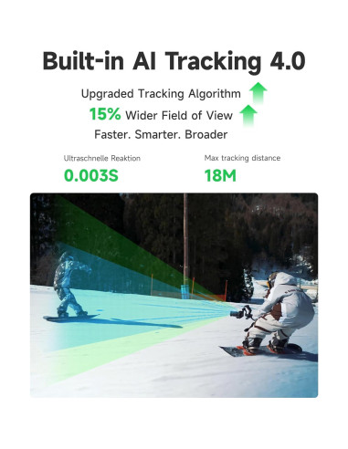 Estabilizador de Cardán FeiyuTech SCORP Mini 3 - 2 kg, Pantalla Táctil