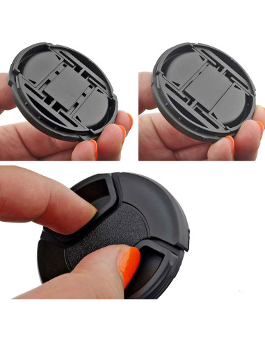 Juego de 2 Parasoles de Lente 67 mm CamKix + Tapa de Lente