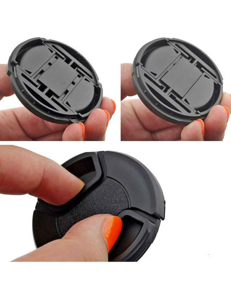 Juego de 2 Parasoles de Lente 67 mm CamKix + Tapa de Lente