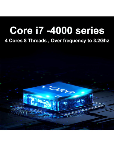 PC Todo-en-Uno MECHAZER NX5 PRO 23.8" FHD Core i7 16GB RAM 512GB SSD