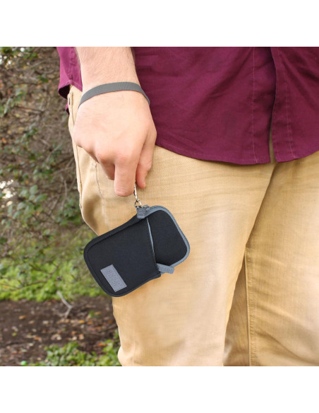 Funda de Cámara Digital USA Gear Compacta Negra y Gris 11.43 cm