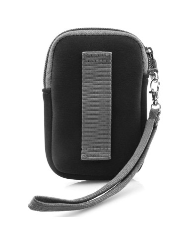 Funda de Cámara Digital USA Gear Compacta Negra y Gris 11.43 cm