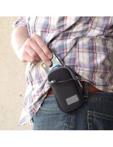 Funda de Cámara Digital USA Gear Compacta Negra y Gris 11.43 cm