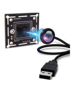 Módulo de Cámara USB 720P IFWATER Lente M7 45 Grados