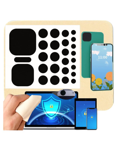 27 Piezas Cubiertas de Webcam Genérico - Reutilizables y Lavables