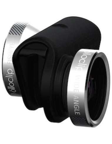 Lente 4-en-1 Olloclip para iPhone 6/6s/6 Plus - Gran Angular, Ojo de Pez, Macro