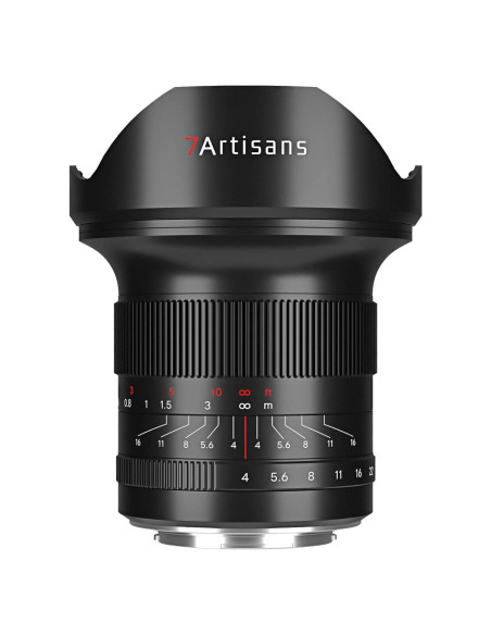 Lente Manual 7artisans 15mm F4 para Cámara Canon RF