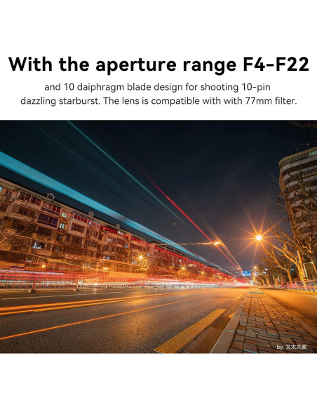 Lente Manual 7artisans 15mm F4 para Cámara Canon RF