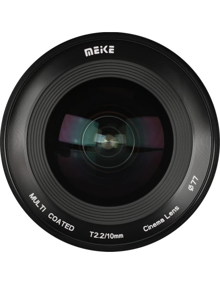 Lente de Cine Meike 10mm T2.2 Gran Angular para Canon RF Lente de Cine Meike 10mm T2.2 Gran Angular para Canon RF