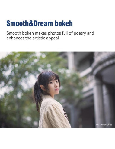 Lente TTArtisan 50mm F1.2 Enfoque Manual para Canon M