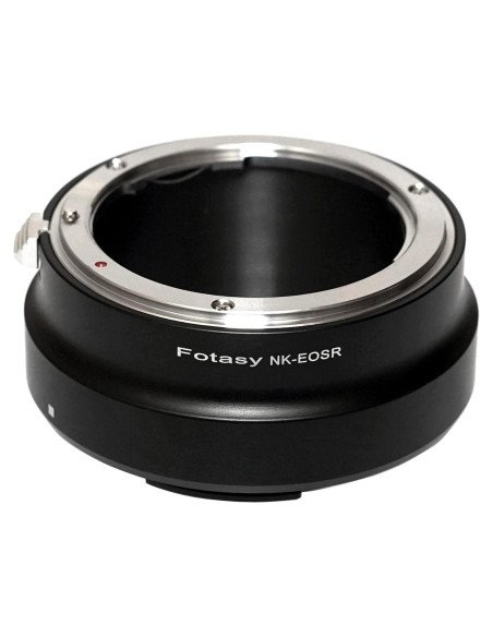 Adaptador de lente Fotasy Nikkor F Mount a Canon RF 3.56x7.11cm