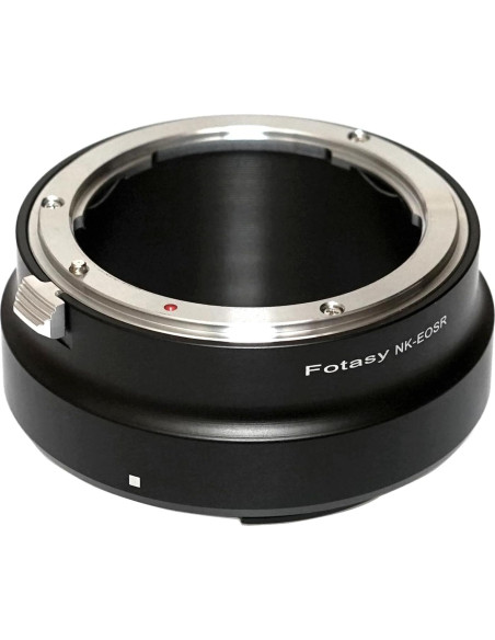 Adaptador de lente Fotasy Nikkor F Mount a Canon RF 3.56x7.11cm
